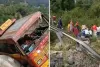 Himachal Bus Road Accident : मनाली से पठानकोट जा रही निजी बस हादसे की ​शिकार, 10 यात्री हुए घायल 