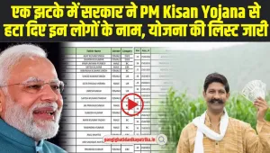 PM Kisan Beneficiary List 2024:  एक झटके में सरकार ने PM Kisan Yojana से हटा दिए इन लोगों के नाम, योजना की लिस्ट जारी