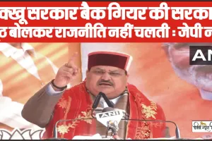 Himachal Politics || हिमाचल में सुक्खू सरकार को बैक गियर लगाएगी भाजपा, झूठ बोलकर राजनीति नहीं चलती : जेपी नड्डा