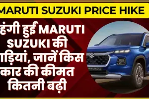 Maruti Suzuki Price Hike || महंगी हुईं Maruti Suzuki की गाड़ियां, car खरीदने वाले ग्राहकों को बड़ा झटका