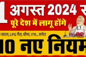 1st August New Rule : 1 अगस्त से बदलेंगे बड़े नियम, LPG सिलेंडर होगा सस्ता, HDFC और गूगल मैप भी लेंगे यह फैसला